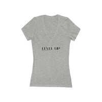 Women's V-neck Tee - Level Up