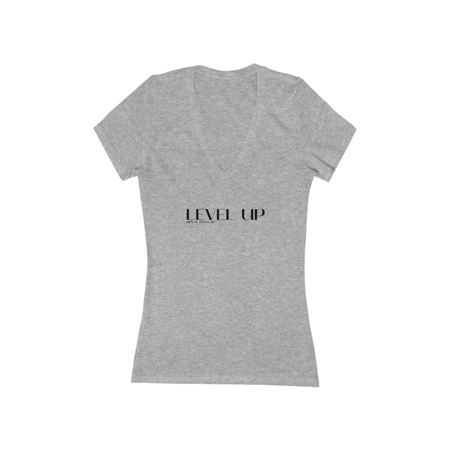 Women's V-neck Tee - Level Up