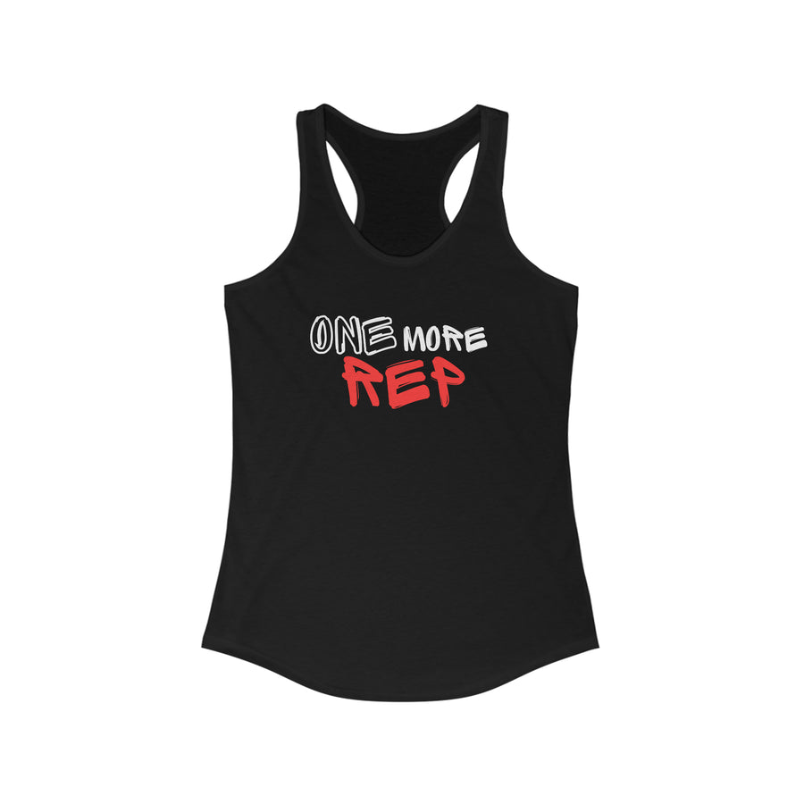 Women's Racerback - One More Rep 2v