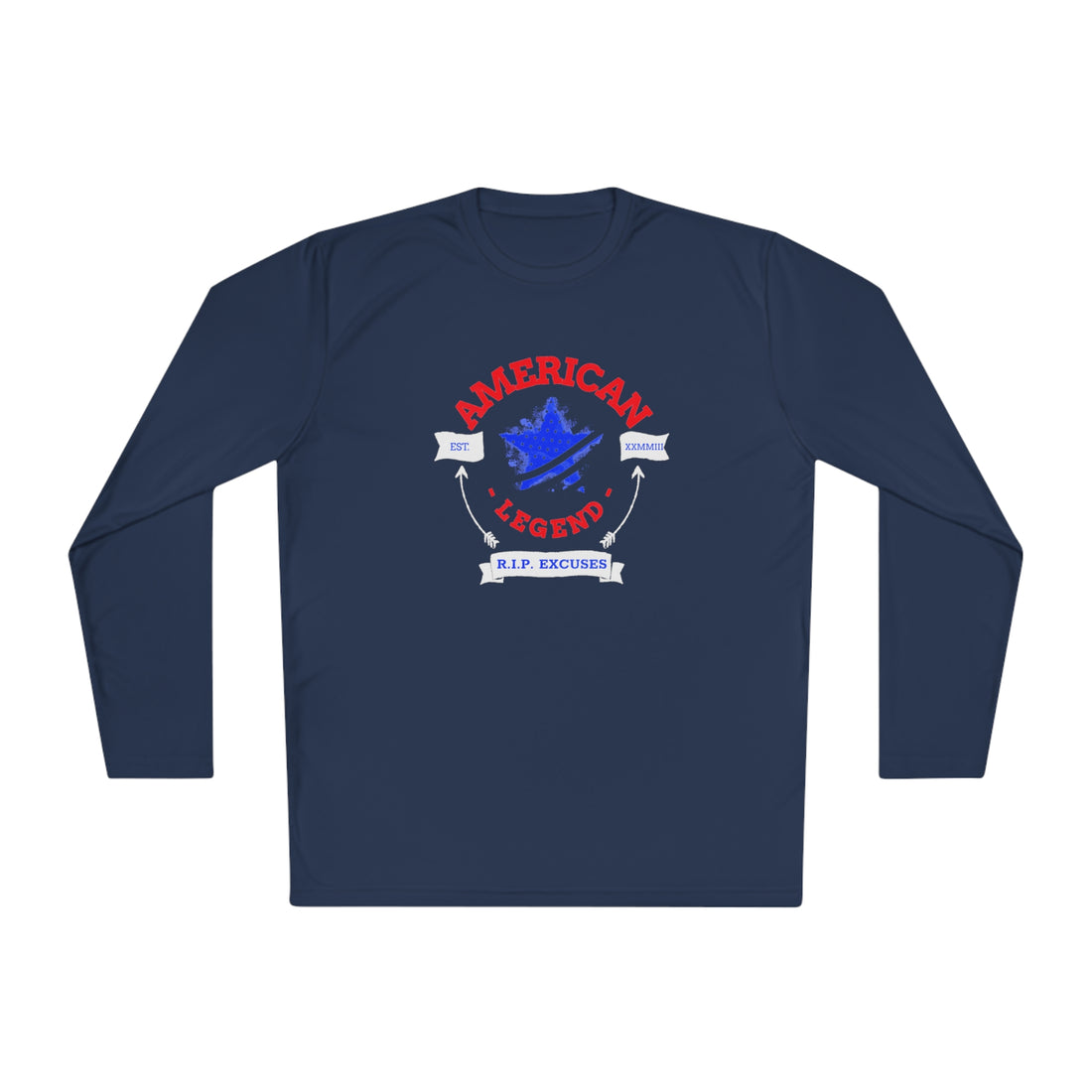 Unisex Lightweight Long Sleeve Tee - American Legend