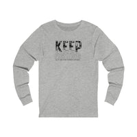 Unisex Long Sleeve Tee - Keep Fighting