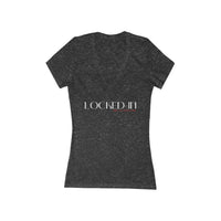 Women's V-neck Tee - Locked In