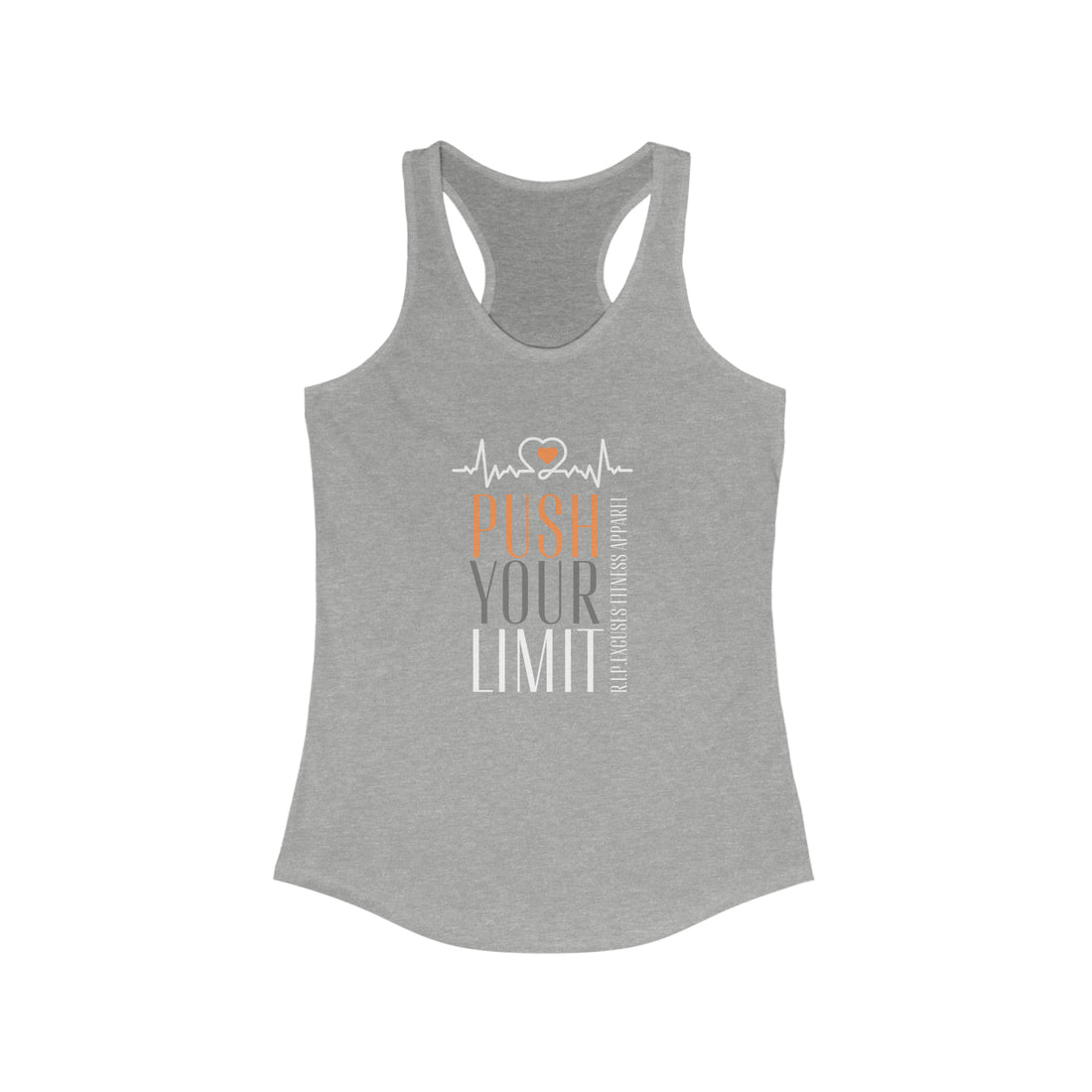 Women's Racerback Tank - Push Your Limit