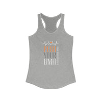 Women's Racerback Tank - Push Your Limit