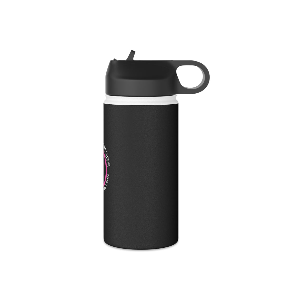 PINK RIBBON - Stainless Steel Water Bottle, Standard Lid