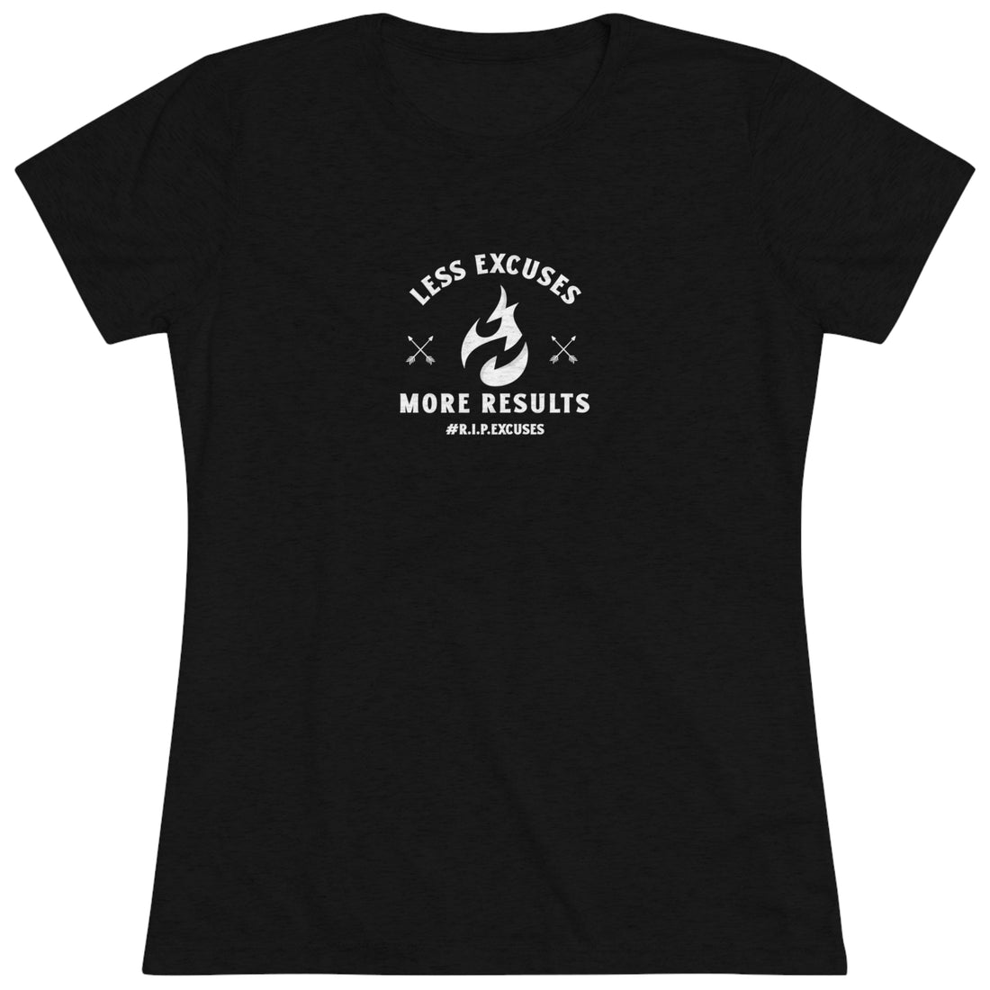 Women's Tri-blend Tee - Less Excuses