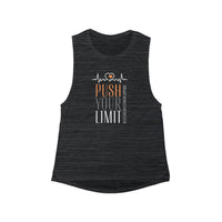 Women's Flowy Muscle Tank - Push your Limit