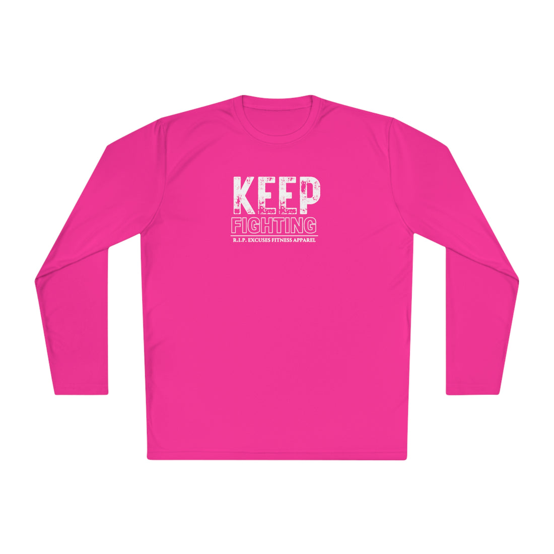 Unisex Lightweight Long Sleeve - Keep Fighting