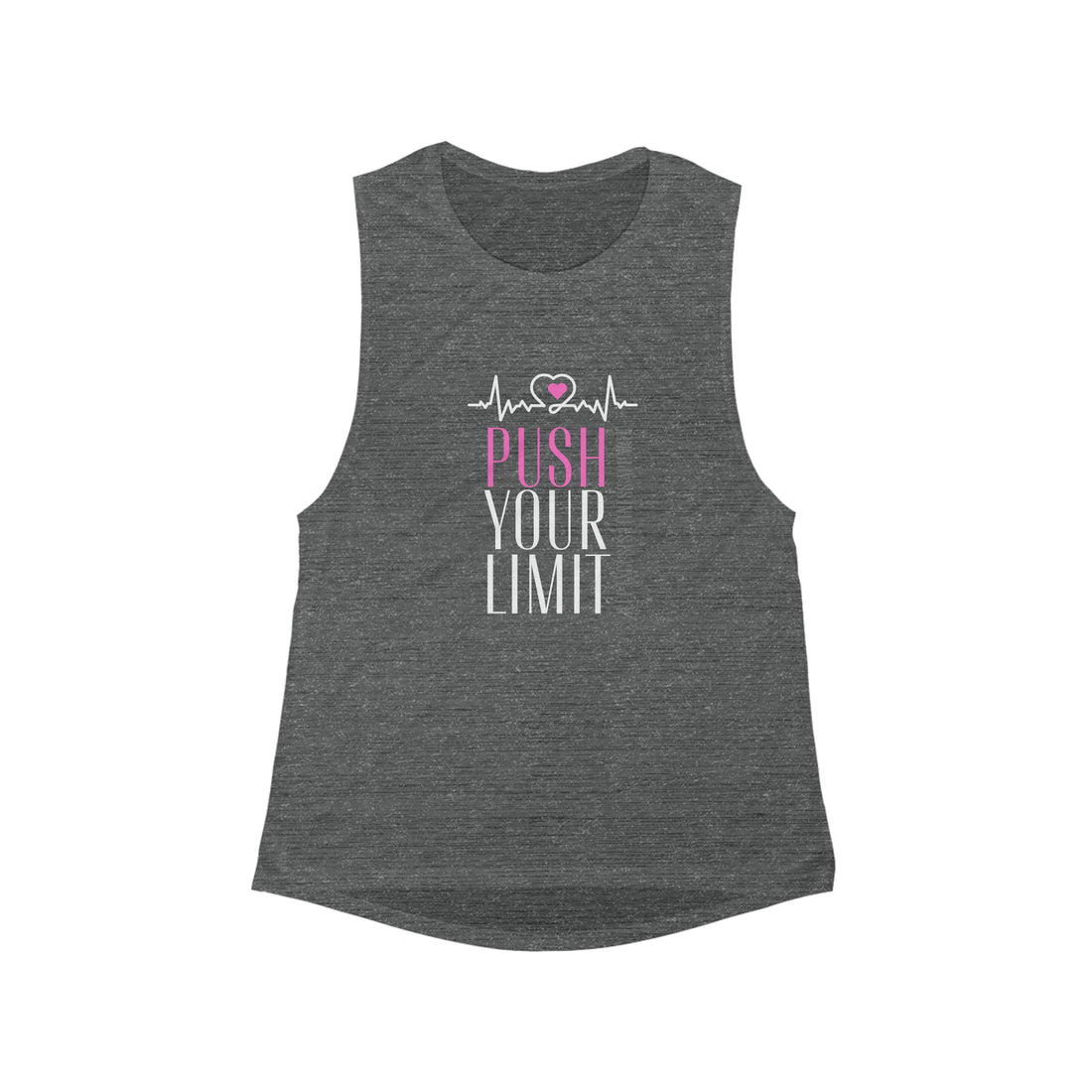 Women's Flowy Muscle Tank - Push your Limit