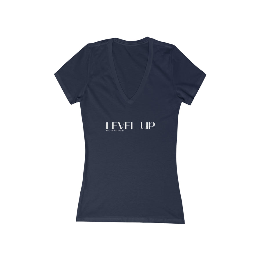 Women's V-neck Tee - Level Up