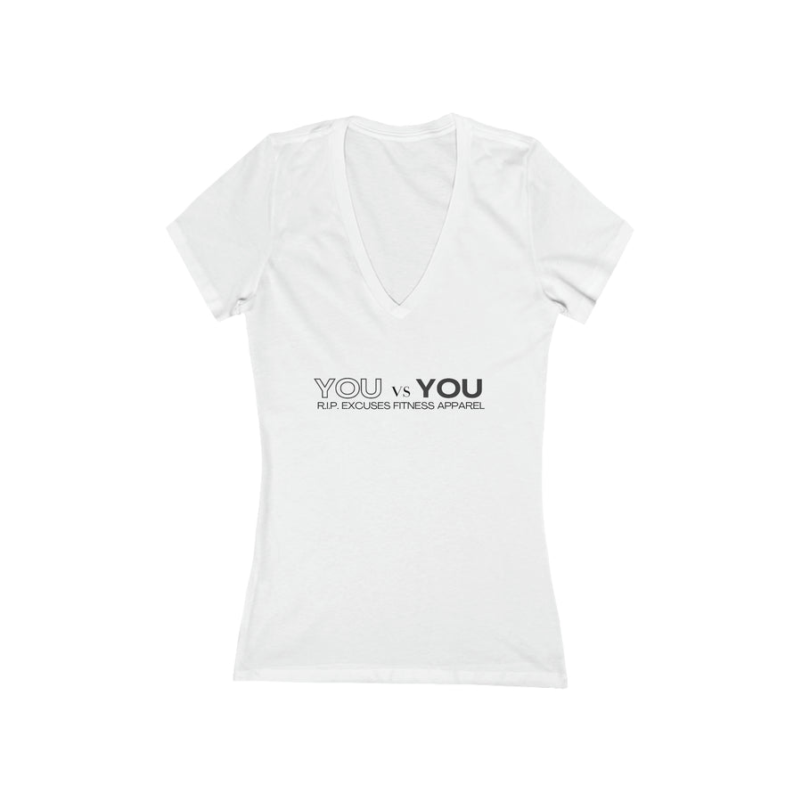 Women' Deep V-Neck Tee - You vs You