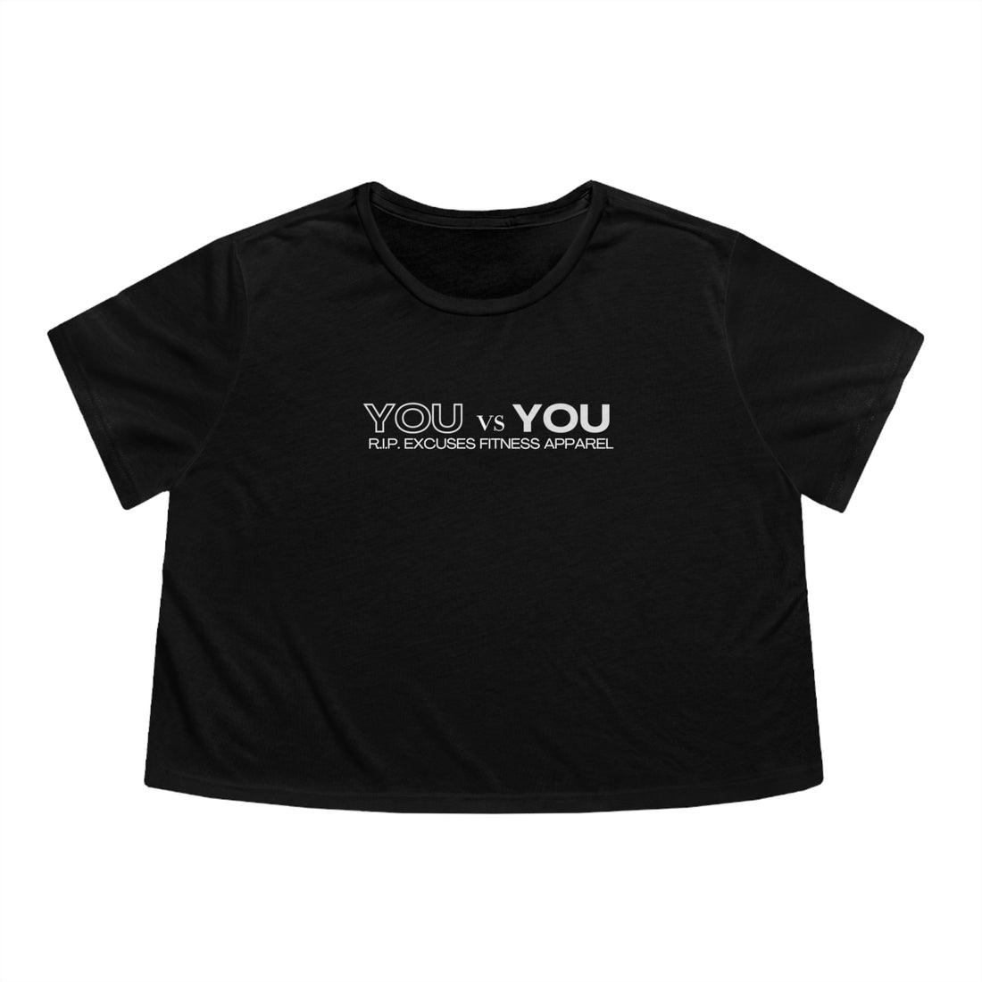 Women's Flowy Cropped Tee - You vs You