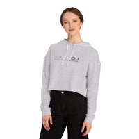 Women's Crop Hooded Sweatshirt - You vs You