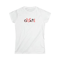 Women's Fitted Tee - GOAT