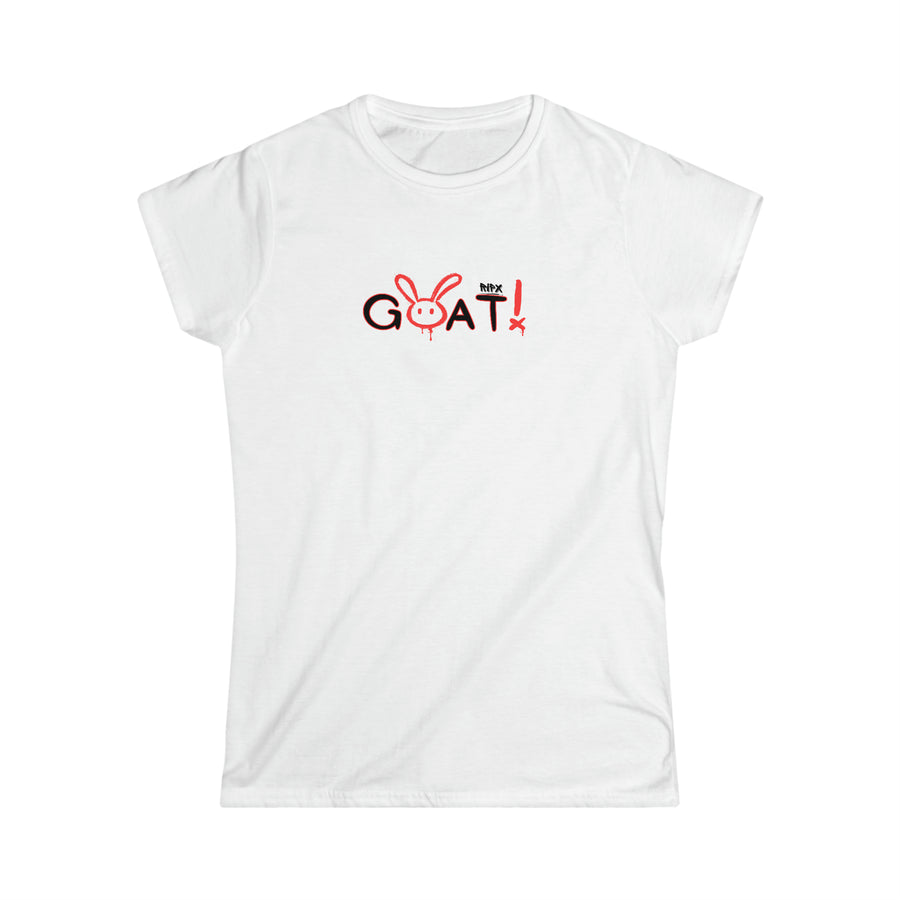 Women's Fitted Tee - GOAT