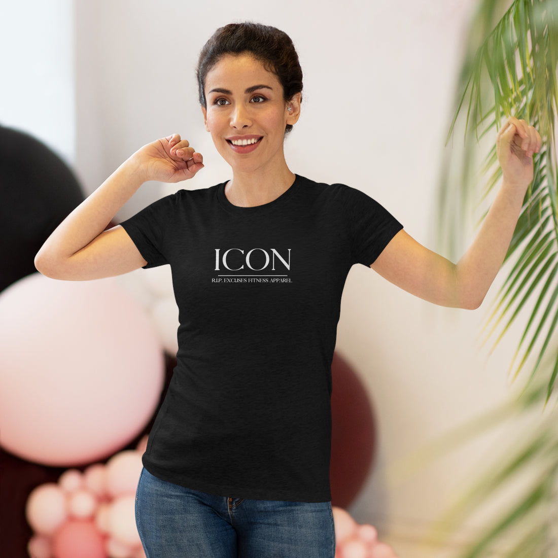 Women's Tri-blend Fitted Tee - ICON