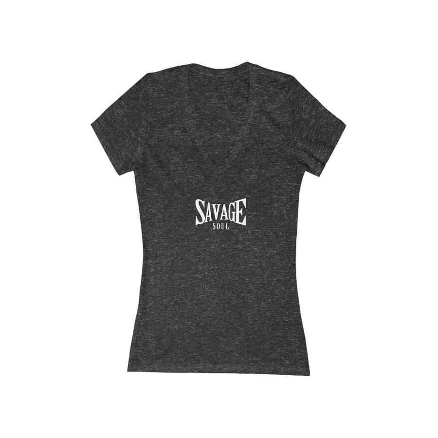 Women's V-neck Tee - Savage Soul