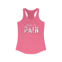 Women's Racerback - Embrace your pain