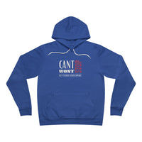 Unisex Pullover Hoodie - Can't Stop, Won't Stop