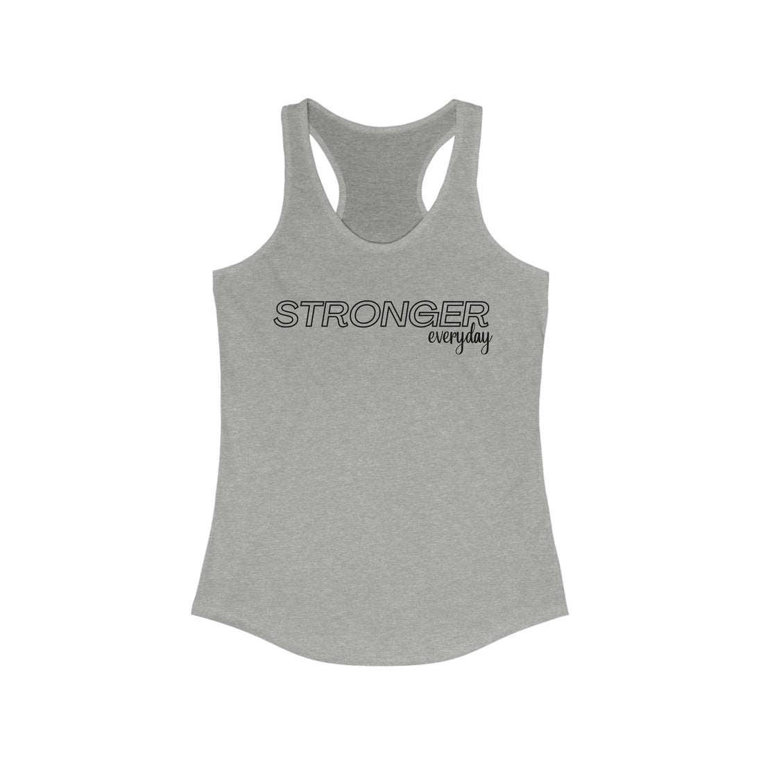 Women's Racerback - Stronger Everyday