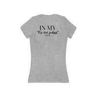 Women's V-neck Tee - "No me Jodas" ERA