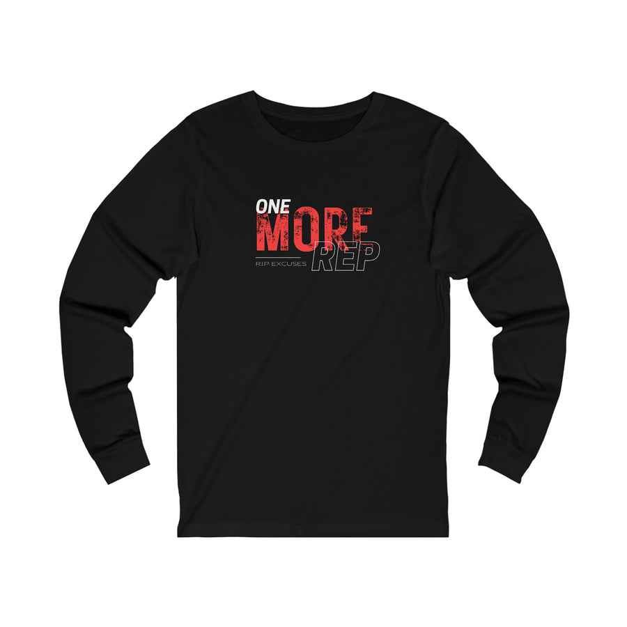 Unisex Long Sleeve Tee - One more Rep