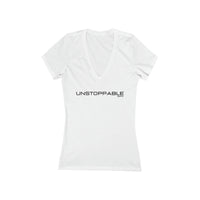 Women's V-neck Tee - Unstoppable