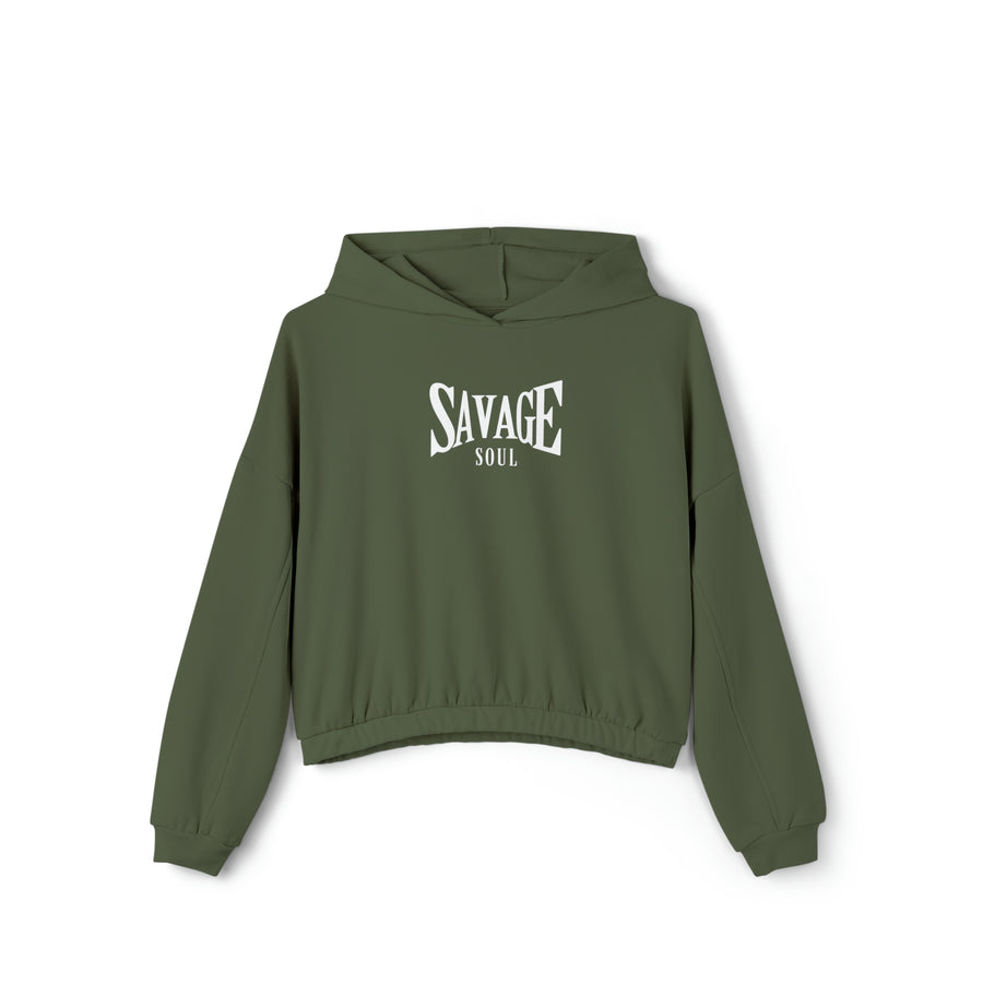 Women's Cinched Bottom Hoodie - Savage Soul