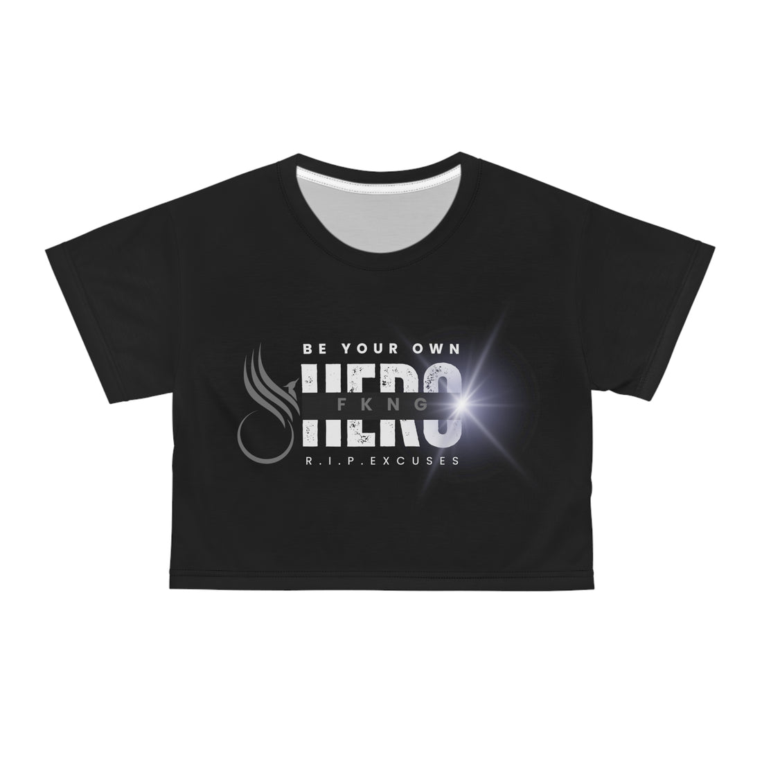 Crop Tee - Be Your Own Hero