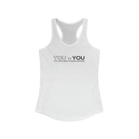 Women's Racerback Tank - You vs You