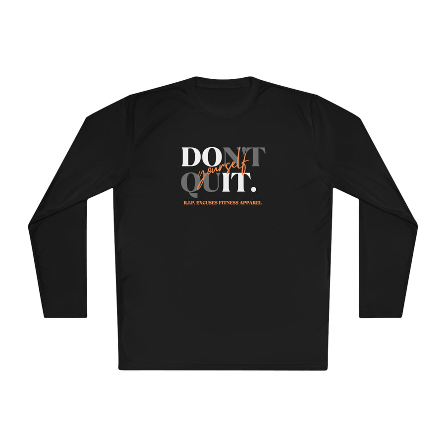 Unisex Lightweight Long Sleeve Tee - Don't Quit