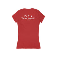 Women's V-neck Tee - "No me Importa" ERA