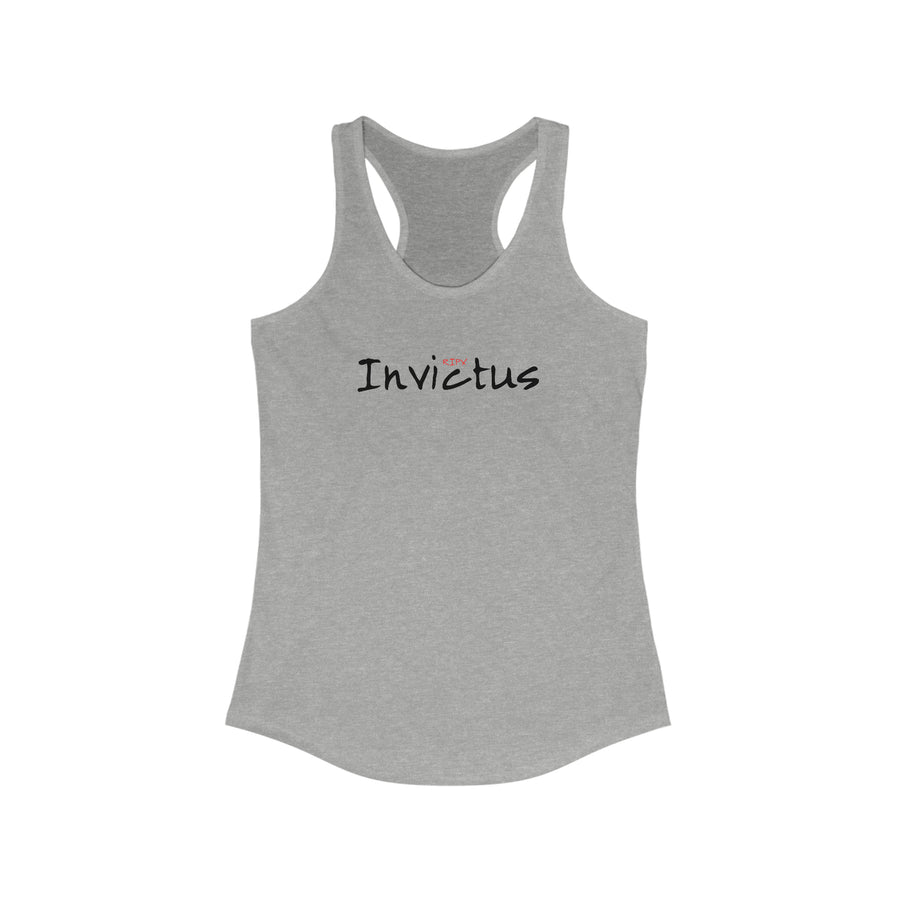 Women's Racerback - Invictus