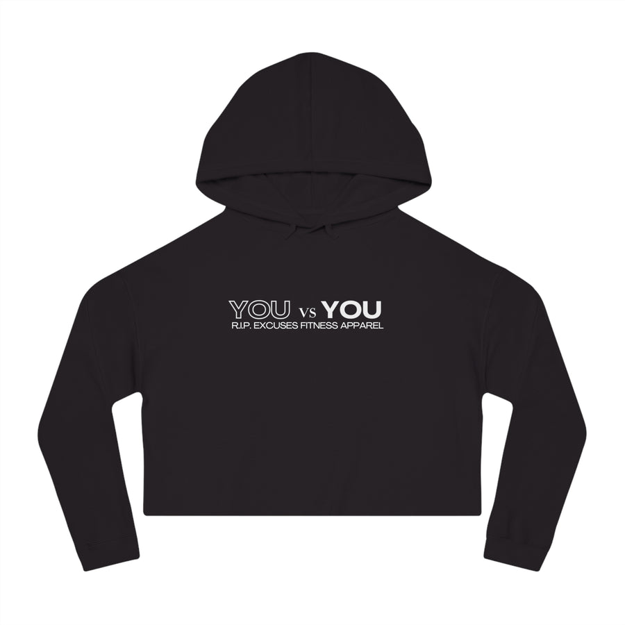 Women's Crop Hooded Sweatshirt - You vs You