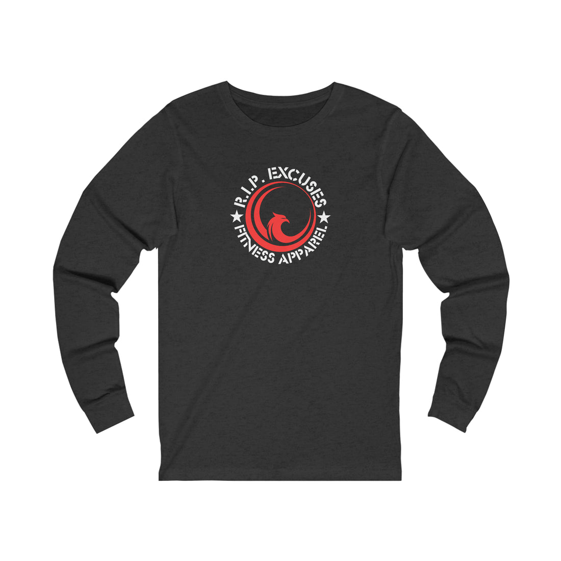 Unisex Long Sleeve Tee - Red Phoenix