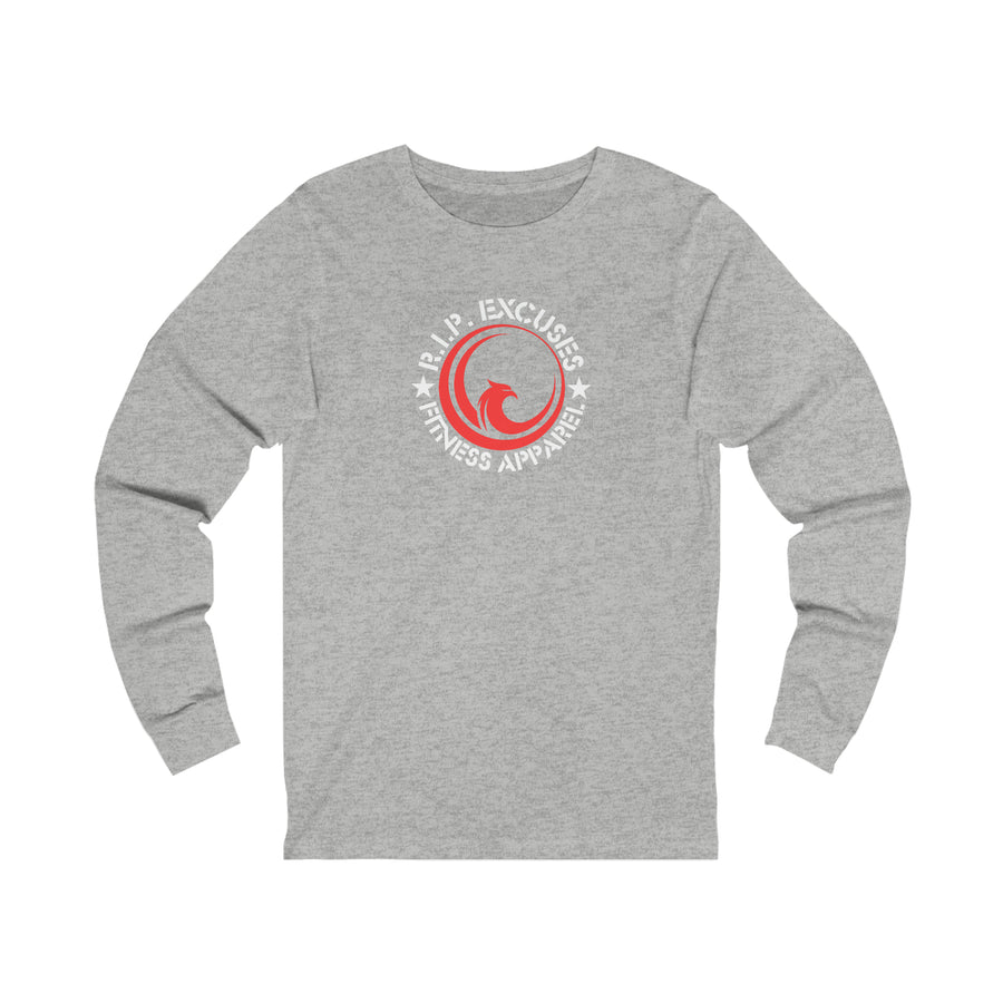 Unisex Long Sleeve Tee - Red Phoenix