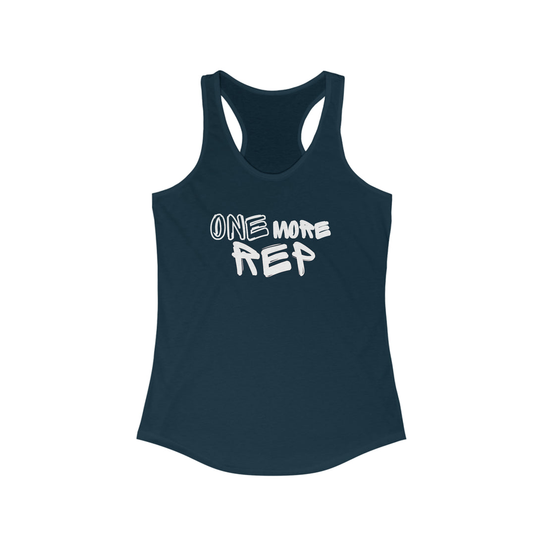 Women's Racerback - One More Rep 2v