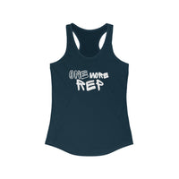 Women's Racerback - One More Rep 2v