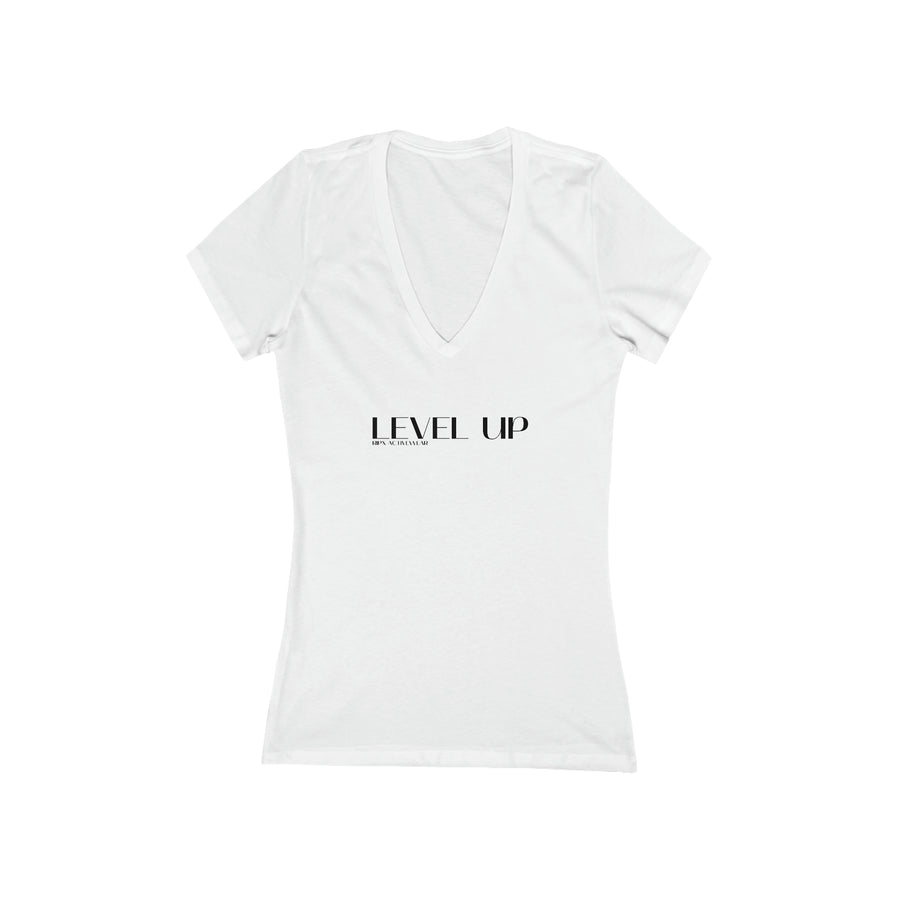 Women's V-neck Tee - Level Up