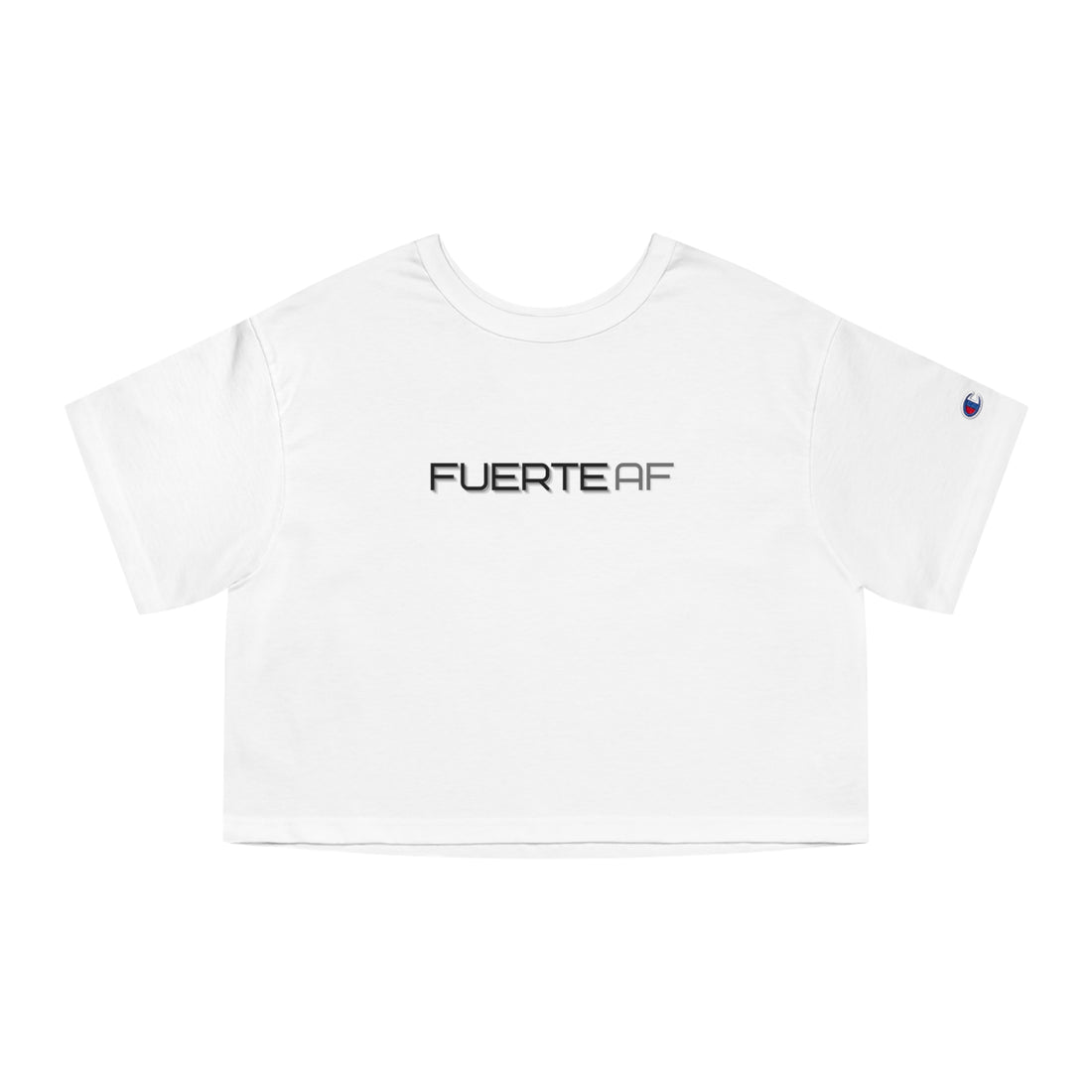 Champion Women's Crop Tee - Fuerte AF