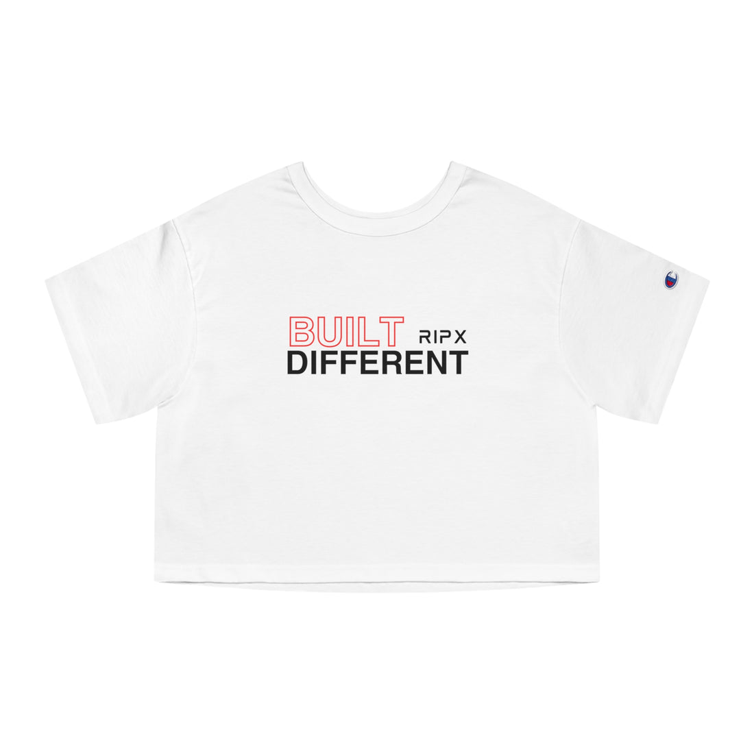 Champion Women's Crop Tee - Built Different