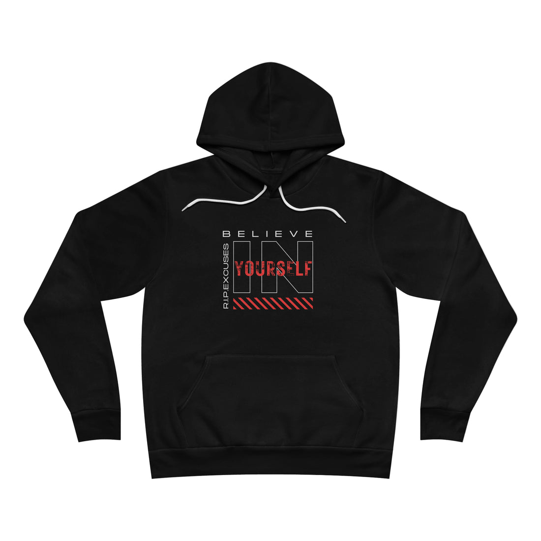 Unisex Fleece Pullover Hoodie - Believe in Yourself