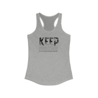 Women's Racerback Tank - Keep Fighting