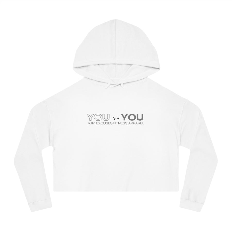 Women's Crop Hooded Sweatshirt - You vs You