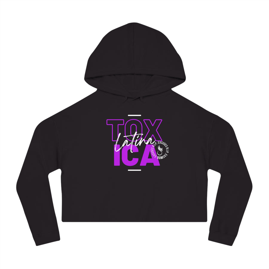 Women’s Crop Hooded Sweatshirt - TOXICA