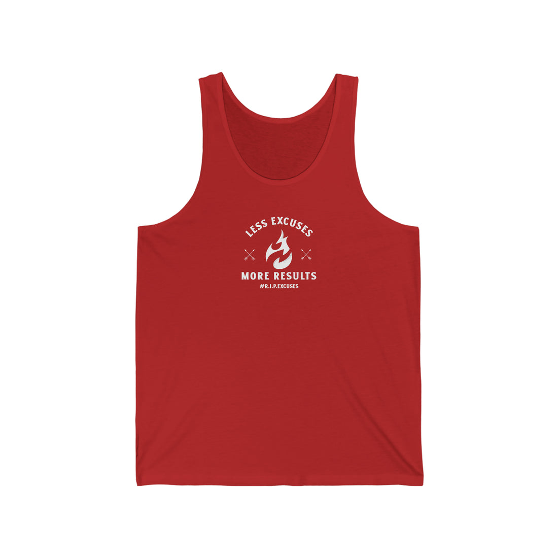 Men's Softstyle Tank - Less Excuses