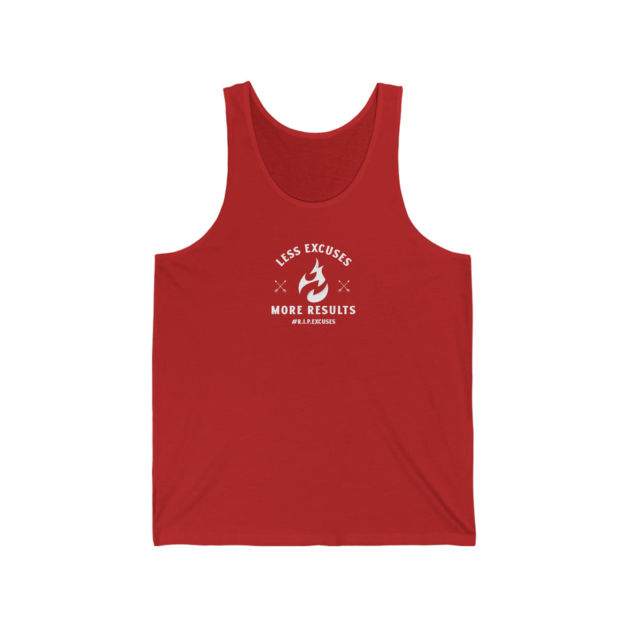 Men's Softstyle Tank - Less Excuses