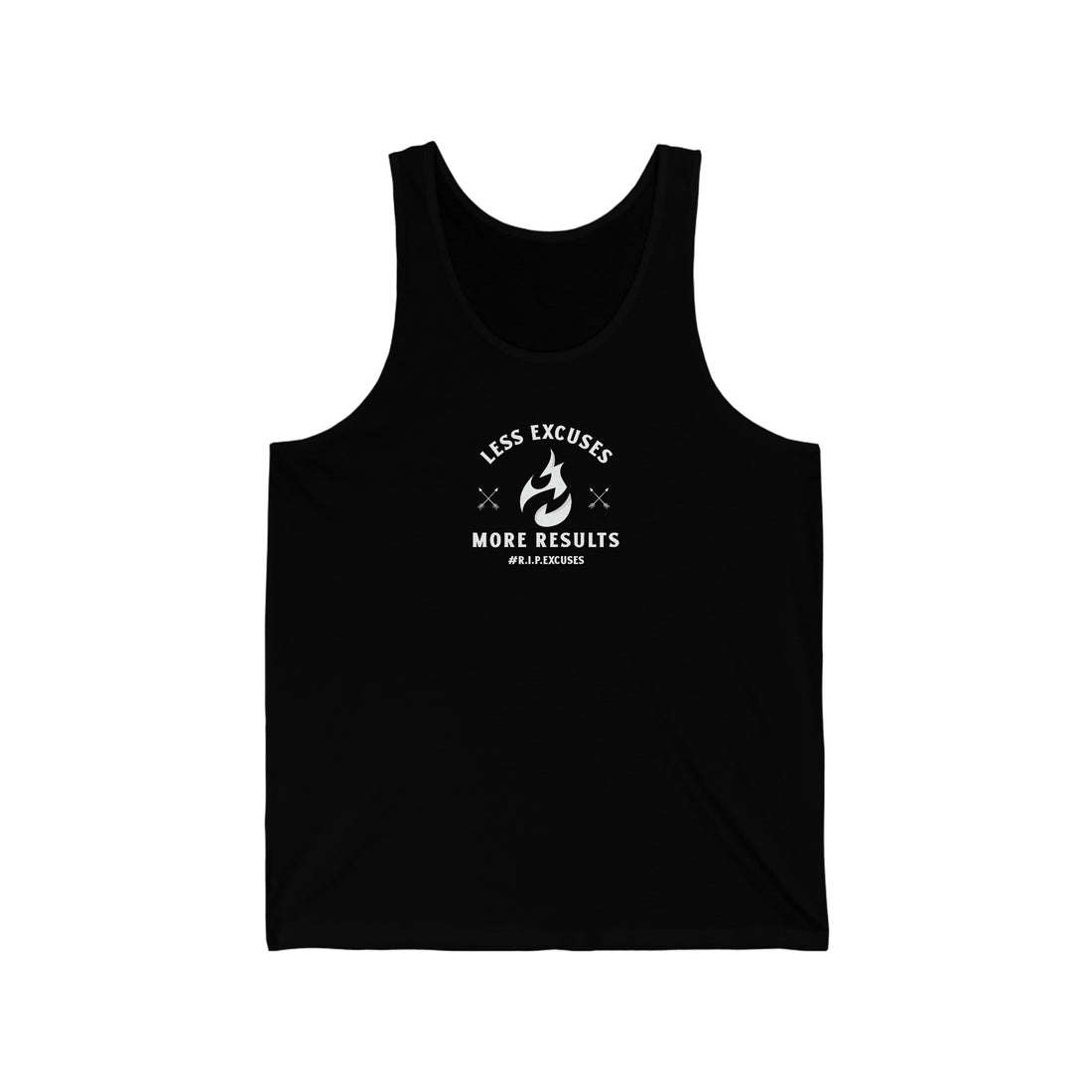 Men's Softstyle Tank - Less Excuses