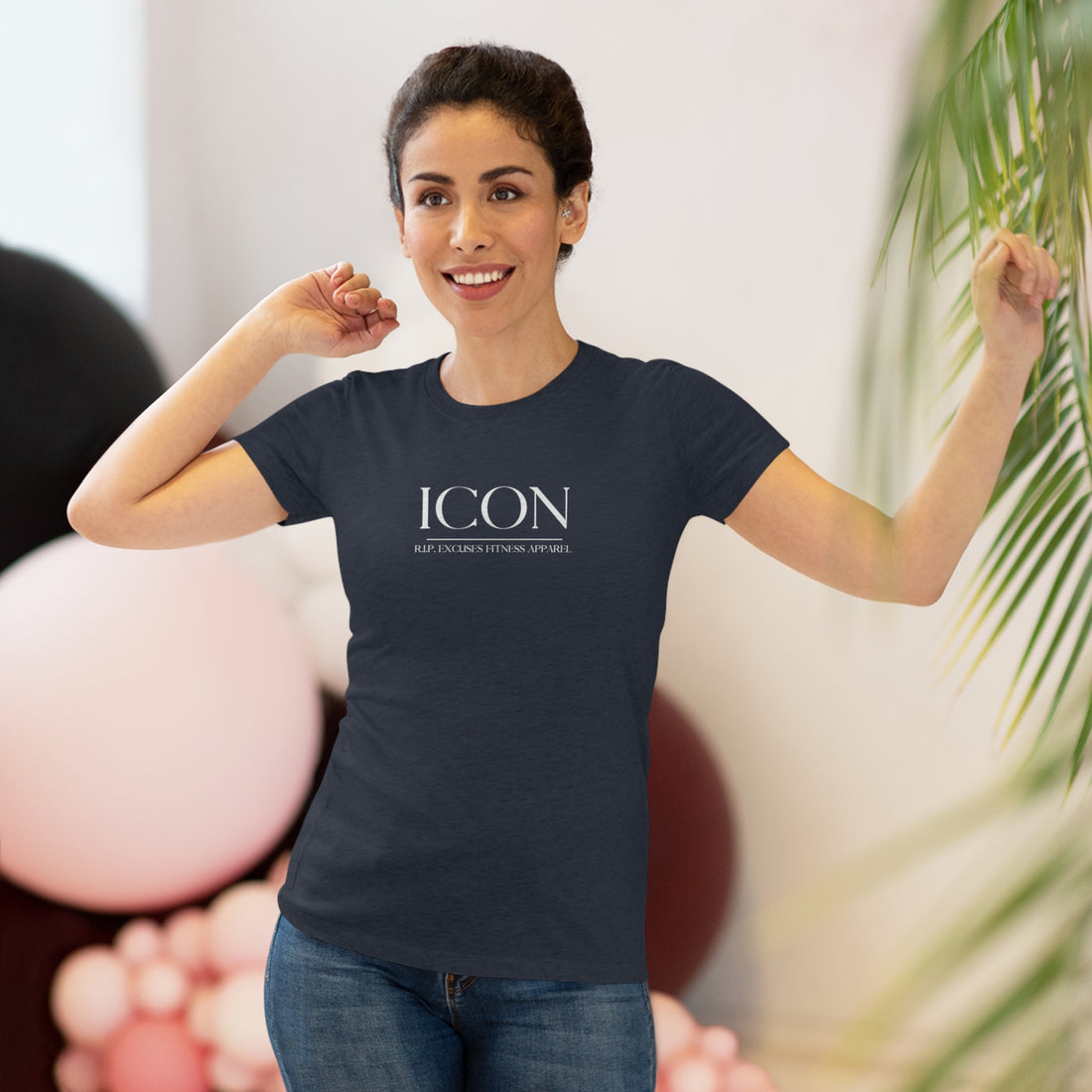 Women's Tri-blend Fitted Tee - ICON