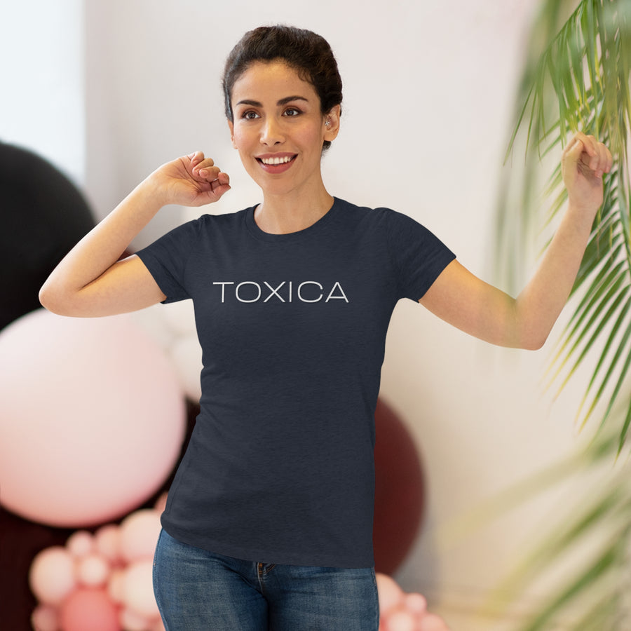 Women's Tri-blend Tee - TOXICA